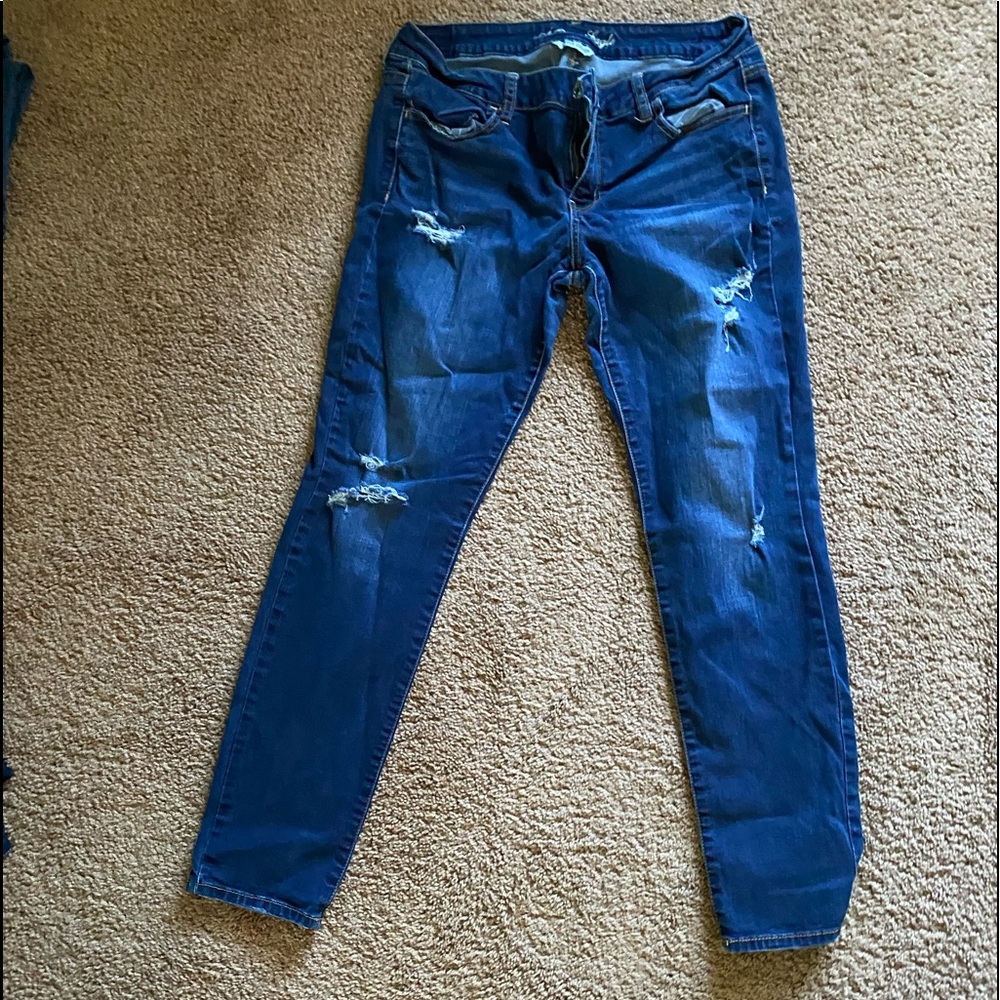 Like New AE Super Stretch Jegging 14